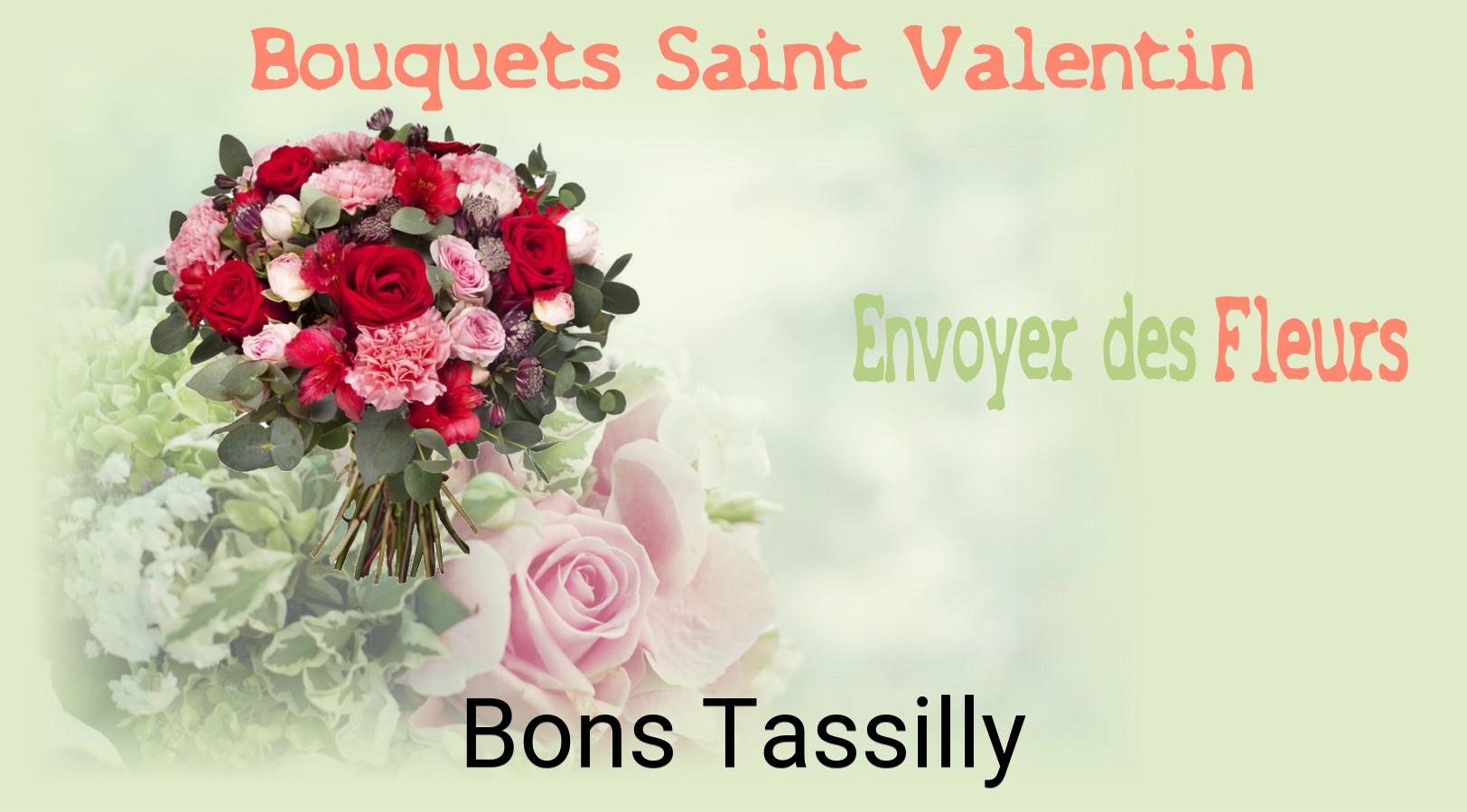 Roses de Saint-Valentin livrées à Bons-Tassilly